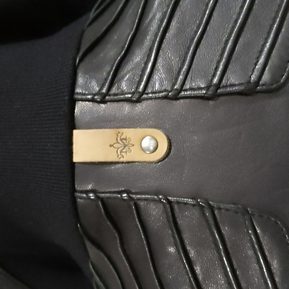 Mackage Leather Jacket, size XXS - Picture 3 of 7